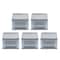 Iris® 6.5qt. Gray Stackable Drawer, 5 Pack
